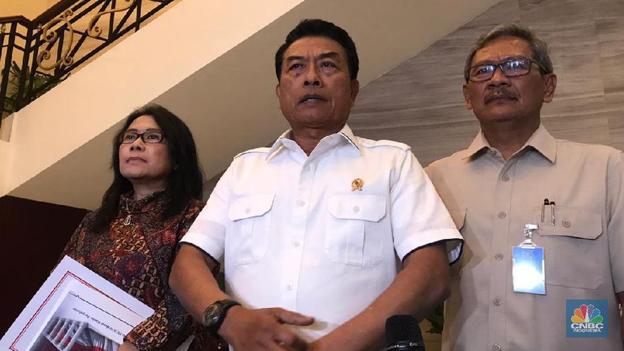 Moeldoko. (CNBC Indoensia/ Ratu Rina)