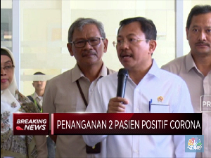 Ini Penjelasan Menkes Soal Kondisi 2 Orang Positif Corona