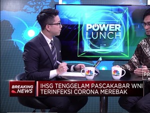 Indonesia Konfirmasi 2 Orang Positif Corona, IHSG Makin Merah
