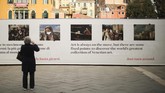 Sejauh ini jumlah kematian akibat corona di Italia sebanyak 34 orang, menjadikan negara dengan kasus Covid-19 terbanyak di Eropa. (AP Photo/Francisco Seco)