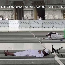 Alert Corona di Arab Saudi! Kota Mekkah Kini Sepi