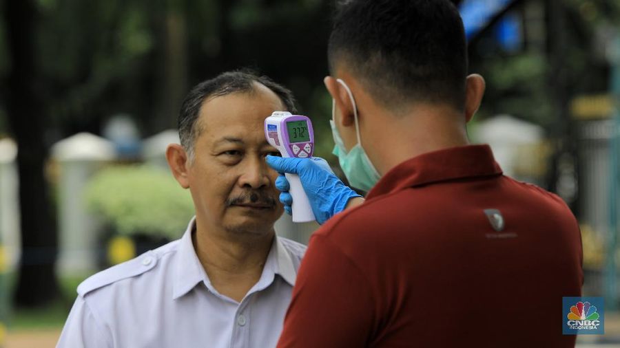 Eskalasi meningkat karena sudah ada dua orang yang positif terjangkit Covid-19.
