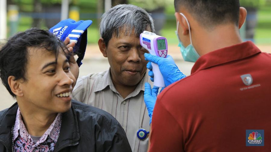 Eskalasi meningkat karena sudah ada dua orang yang positif terjangkit Covid-19.