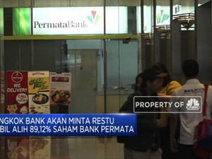 Bangkok Bank Minta Restu Ambil Alih 89,12% Saham Bank Permata