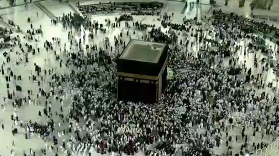 Kondisi terkini Mekkah yang sepi dengan adanya isu virus corona. (Dok: Makkah Live)