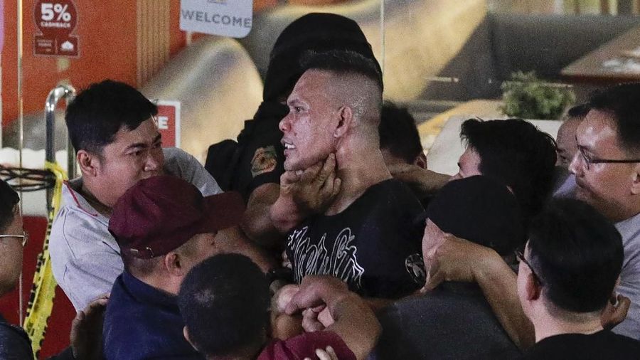 Penyanderaan di sebuah mall di Manila Filipina terjadi Senin (2/3/2020) lalu.