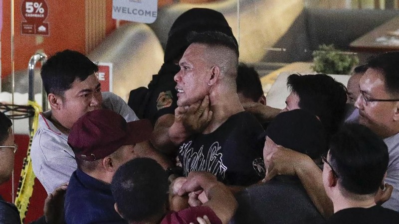 Penyanderaan di sebuah mall di Manila Filipina terjadi Senin (2/3/2020) lalu.