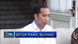 Hadapi Corona, Pemerintah: Setop Panic Buying