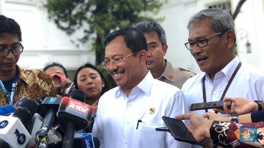 Terawan Agus Putranto. (CNBC Indonesia/ Chandra Gian Asmara)