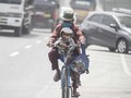 FOTO: Hujan Abu Merapi, Tinggi Kolom Abu Erupsi 6.000 Meter