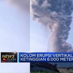 Waduh! Merapi Kembali Erupsi