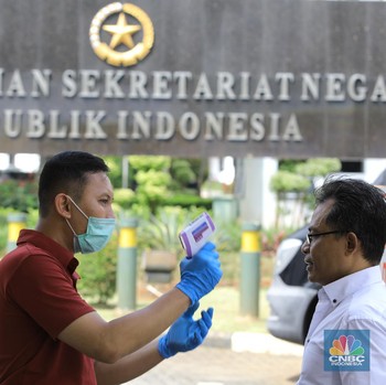 Istana Perketat Pemeriksaan Suhu Tubuh Terkait Virus Corona