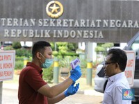 Istana Perketat Pemeriksaan Suhu Tubuh Terkait Virus Corona