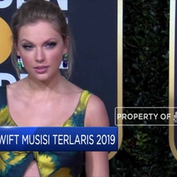 Taylor Swift Musisi Terlaris 2019 Kalahkan Ed Sheeran
