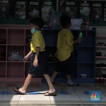 Sekolah di Depok Mulai Terapkan Pencegahan Covid-19