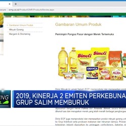 Kinerja 2 Emiten CPO Grup Salim Memburuk pada 2019