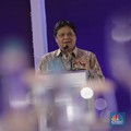 Airlangga Dorong Bank RI Kasih Bunga Single Digit