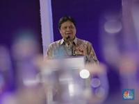 Airlangga Dorong Bank RI Kasih Bunga Single Digit
