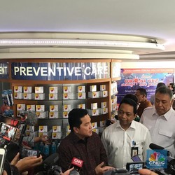 Pak Erick, Laba Kimia Farma Melejit ke Rp 58 M di Semester I
