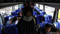 Jokowi: Naik Angkutan Umum Masih Wajib Masker