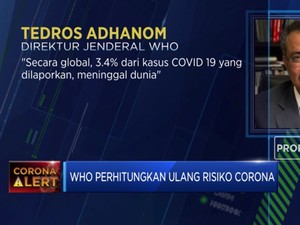 WHO Revisi Angka Kematian Corona dari 2% jadi 3,4%