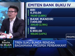 Tren Suku Bunga Rendah, Begini Prospek Sektor Perbankan
