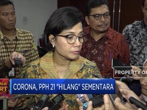 Efek Corona, Sri Mulyani Sementara Hilangkan PPH 21