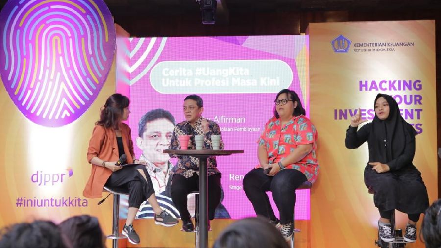 Acara ini juga menjadi bagian dari pengenalan instrumen investasi Surat Berharga Negara (SBN) Ritel Seri Sukuk Ritel SR012.