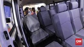DFSK Gelora E bisa digunakan untuk kendaraan travel untuk menciptakan lingkungan bersih tanpa polusi. (CNN Indonesia/Adhi Wicaksono)