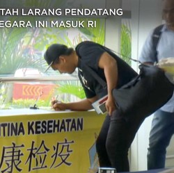 Pemerintah Larang Pendatang dari 3 Negara Ini Masuk RI