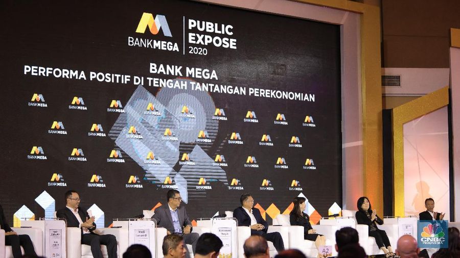 Public Expose Bank Mega 2020. (CNBC Indonesia/Andrean Kristianto)