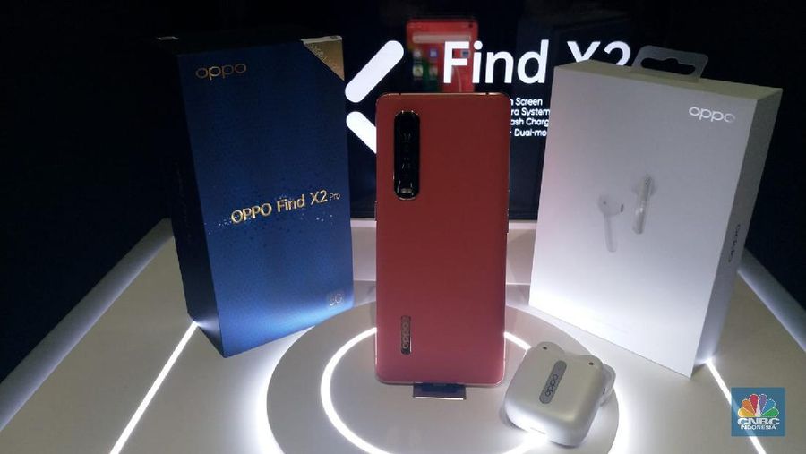 Oppo Find X2 Pro. (CNBC Indonesia/Arif Budiansyah)