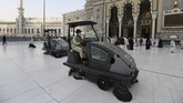 Selain Masjidil Haram dan Masjid Nabawi (termasuk Raudah dan taman pemakaman Al Baqi’) beberapa situs haji dan umrah lain juga ikut ditutup. (ABDEL GHANI BASHIR / AFP)