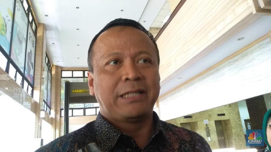 Menteri KKP, Edhy Prabowo (CNBC Indonesia/Cantika Dinda)