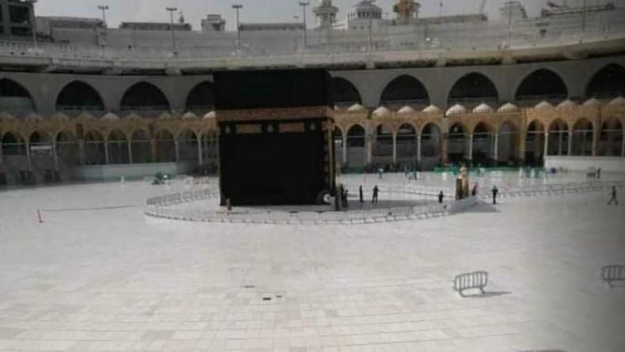 Wabah virus corona juga meneror kawasan Masjidil Haram