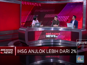Masih Karena Corona, IHSG Anjlok Hingga 2,48%