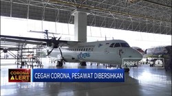 Cegah Corona, GMF Bersihkan Pesawat