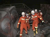 Tempat Karantina Corona di China Ambruk Dalam Hitungan Detik