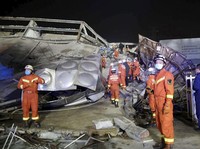 Hotel Karantina Corona Ambruk di China, 26 Tewas