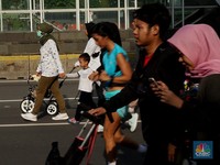 Corona Free Day Menggema, Pemerintah Minta CFD Dievaluasi