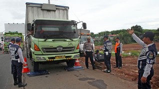Daftar 26 Titik Razia Truk ODOL di Tol Tanjung Priok-Bandung