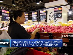 Indeks Keyakinan Konsumen Masih Terpantau Lemah