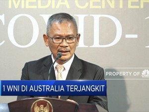 1 WNI di Australia Terjangkit