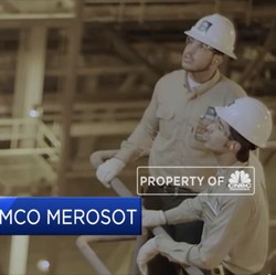 Saham Aramco Merosot