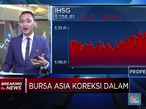 Bursa Asia Terkoreksi Dalam, IHSG Melemah Hingga 6,58%