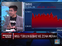 Virus Corona Dorong Panic Selling, IHSG Ambles hingga 4,22%