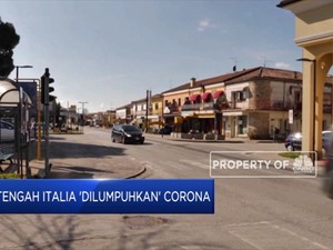 Setengah Italia 'Dilumpuhkan' Corona