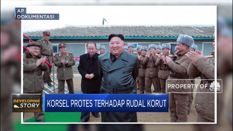 Kepala Staf Gabungan Selatan mengatakan proyektil ditembakkan dari provinsi Pyongan Utara ke Laut Jepang, yang juga dikenal sebagai Laut Timur.