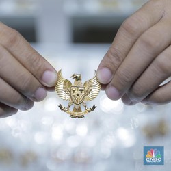 Corona Mewabah, Arah Saham Emiten Emas RI Variatif