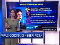 Virus Corona Mengganas di Negeri Pizza